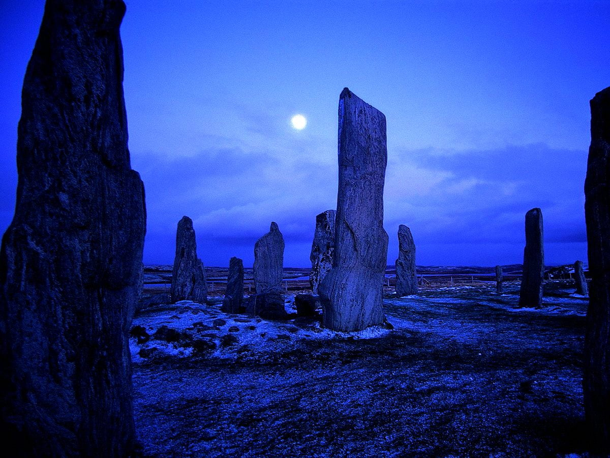 Megalite, luce, lapide, rocce, tomba (Scozia) - gratis immagine di sfondo 1600x1200