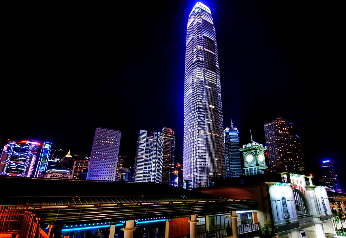 Sfondo Arte, Hong Kong, Città 🔥 TOP Sfondi Gratis