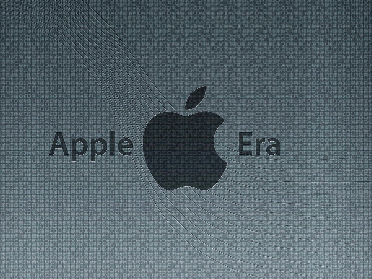 1600x1200 immagini sfondi / Logo Apple, nere, logo, frutta, Mela