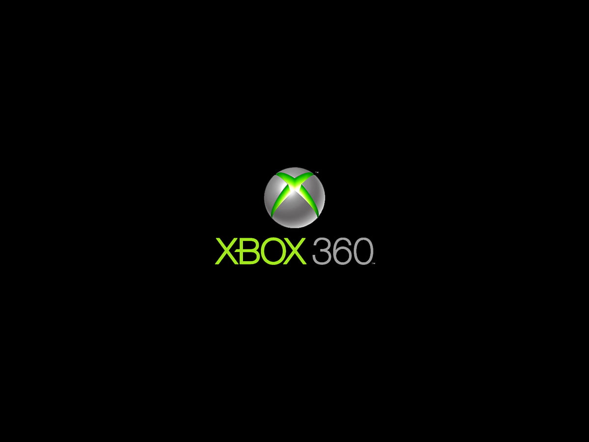 Sfondo : Xbox 360, verdi, nere, logo, bianche 1600x1200