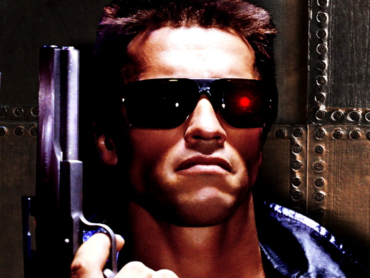 Sfondo Randall Frakes, Terminator, Occhiali Da Sole | TOP Immagini